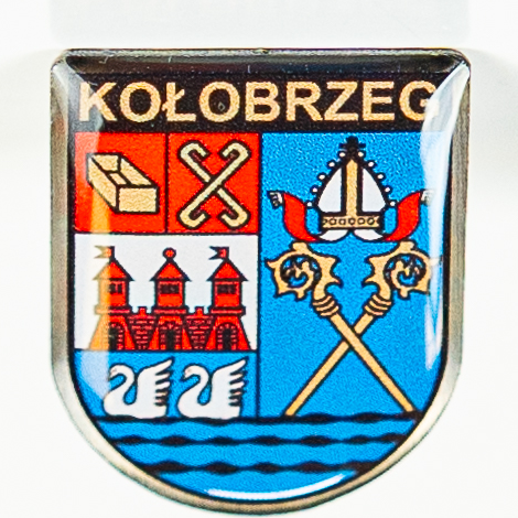 Obraz produktu: Przypinka - Herb Kołobrzegu